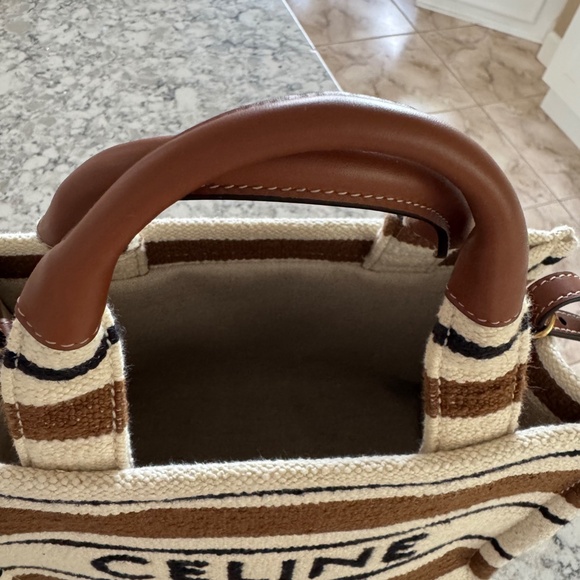 CELINE Cabas Thais Small Jacquard Tote - Picture 10 of 10